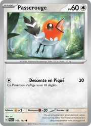 Passerouge 163/279 Pokémon Évolutions à Paldea (EV02)