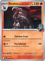 Démolosse de la Team Rocket 038/244 Pokémon Rivalités Destinées (EV10)