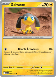 Galvaran 052/188 Pokémon Méga-Évolution (ME01)