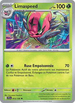 Limaspeed 013/190 Pokémon Aventures Ensemble (EV09)