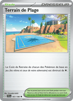 Terrain de Plage 167/258 Pokémon Écarlate et Violet (EV01)