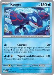 Kyogre 034/188 Pokémon Méga-Évolution (ME01)