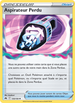Aspirateur Perdu 135/160 Pokémon Zénith Suprême (CRZ)