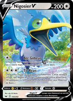 Nigosier V 155/216 Pokémon Épée et Bouclier