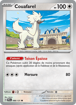 Couafarel 088/180 Pokémon Évolutions Prismatiques (EV8.5)
