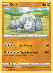 Onix 68/183 Pokémon Styles de combat (BST)