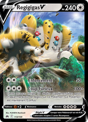 Regigigas V 113/230 — Pokémon Zénith Suprême (CRZ)