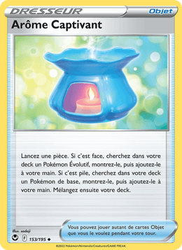 Arôme Captivant 153/215 Pokémon Tempête Argentée (SIT)