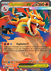 Méga-Dracaufeu Y-ex - Mega Charizard Y ex - Héros Transcendants 022