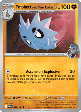Ymphect de la Team Rocket 095/244 Pokémon Rivalités Destinées (EV10)