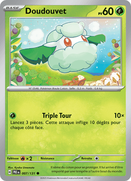 Doudouvet 007/180 Pokémon Évolutions Prismatiques (EV8.5)