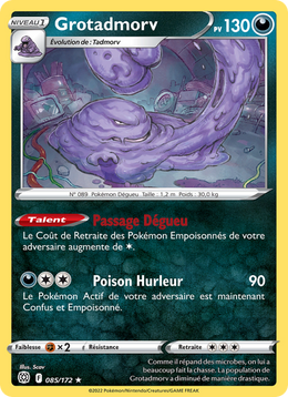 Grotadmorv 085/216 Pokémon Stars Étincelantes
