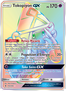 Tokopiyon GX 155/169 — Pokémon Gardiens Ascendants (GRI)