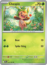 Marisson 5/86 — Pokémon Chaos Ascendant (ME04)