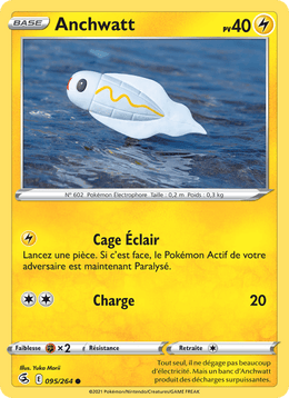 Anchwatt 95/284 Pokémon Poing de Fusion (FST)