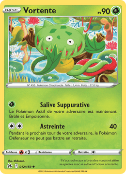 Vortente 012/160 Pokémon Zénith Suprême (CRZ)