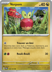 Verpom 126/226 Pokémon Mascarade Crépusculaire (EV06)