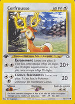 Cerfrousse 76/111 Pokémon Neo Genesis (N1)