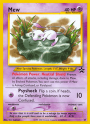 Mew 47/53 Pokémon Wizards Black Star Promos (WBSP)
