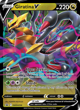 Giratina V SWSH259/PROMO — Pokémon Promo Épée et Bouclier (SWSHP)