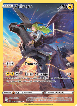 Zekrom TG05/216 Pokémon Stars Étincelantes