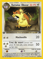 Rattatac obscur 51/83 Pokémon Team Rocket (RO)