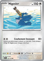 Nigosier 137/190 Pokémon Aventures Ensemble (EV09)