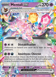 Mentali-ex 034/180 Pokémon Évolutions Prismatiques (EV8.5)