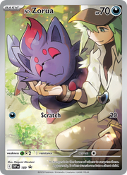 Zorua de N 189/PROMO — Pokémon Promo Écarlate et Violet (SVP)