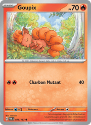 Goupix 026/226 Pokémon Mascarade Crépusculaire (EV06)