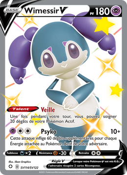 Wimessir V SV114/195 — Pokémon Destinées Radieuses (SHF)