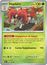 Haydaim 017/218 Pokémon Forces Temporelles (EV05)