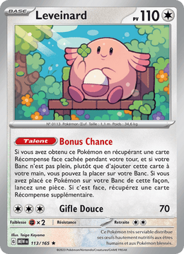 Leveinard 113/207 Pokémon 151 (MEW)