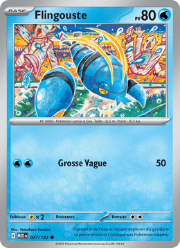 Flingouste 037/188 Pokémon Méga-Évolution (ME01)