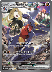 Carchacrok-ex de Cynthia 232/244 — Pokémon Rivalités Destinées (EV10)