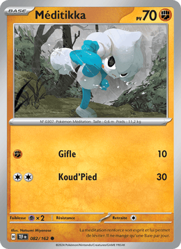 Méditikka 082/218 Pokémon Forces Temporelles (EV05)