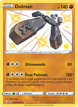Dolman SV075/195 — Pokémon Destinées Radieuses (SHF)