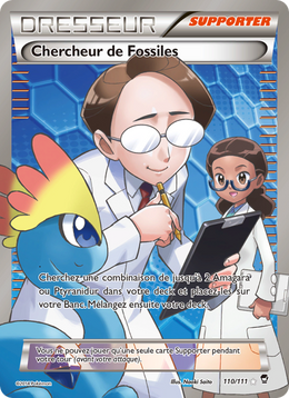 Chercheur de Fossiles 110/114 — Pokémon Poings Furieux (FFI)