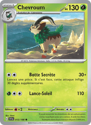 Chevroum 012/258 Pokémon Écarlate et Violet (EV01)