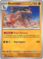 Bourrinos 108/244 Pokémon Rivalités Destinées (EV10)