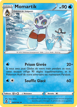 Momartik 043/215 Pokémon Tempête Argentée (SIT)