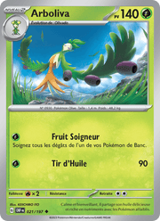 Arboliva 021/230 Pokémon Flammes Obsidiennes (EV03)