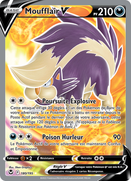 Moufflair V 180/245 — Pokémon Tempête Argentée (SIT)