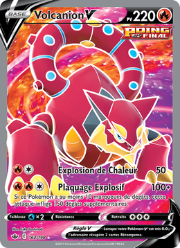 Volcanion V 162/233 — Pokémon Règne de Glace (CRE)