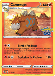 Camérupt 014/88 Pokémon Pokémon GO