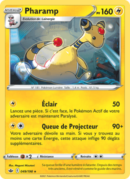 Pharamp 49/233 Pokémon Règne de Glace (CRE)
