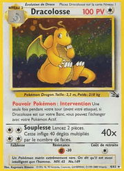 Dracolosse 4/62 Pokémon Fossile (FO)