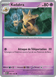 Kadabra 064/207 Pokémon 151 (MEW)