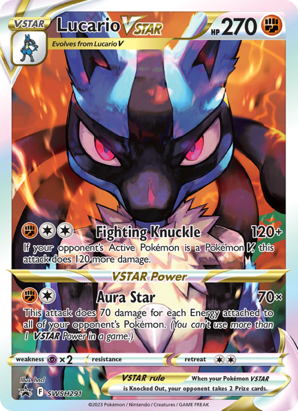 Lucario VSTAR SWSH291/PROMO — Pokémon Promo Épée et Bouclier (SWSHP)