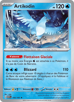 Artikodin 144/207 Pokémon 151 (MEW)